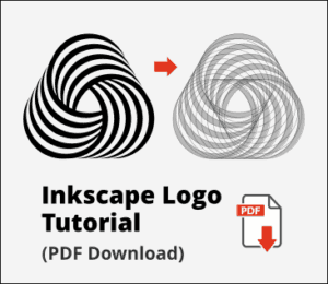 make logo with inkscape